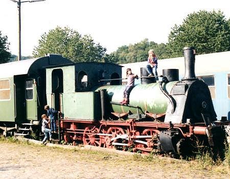 Ein Eisenbahnmuseum...