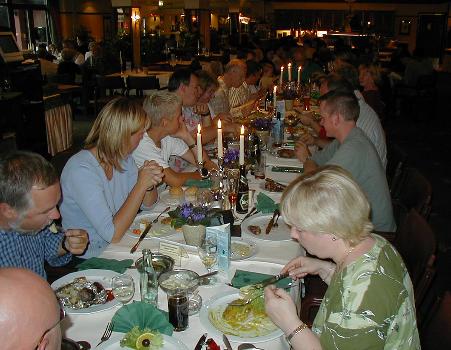 Abschlu�essen nach der Tour...