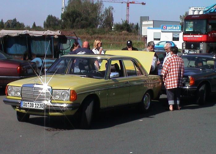 Pause w�hrend der Anfahrt