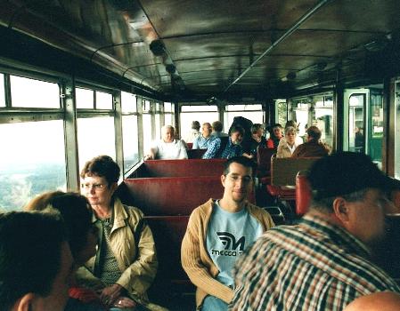 ...und hier geht es hoch.