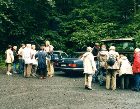 Kaffeetrinken unterwegs...