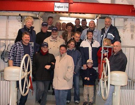 ...die Teilnehmer unseres Stammtisches bei der Ausfahrt.