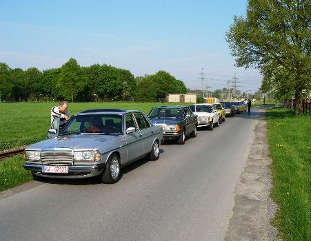 Vor dem Start zur gemeinsamen Ausfahrt...