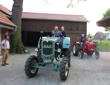 ...und noch ein paar Treckerrunden bei Rolf...