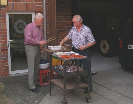 ...jetzt wird der Ausklang unserer Tour eingel�utet...