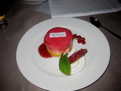 Dessert zum Festabend