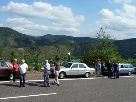 Pause mit Blick auf den Calmont