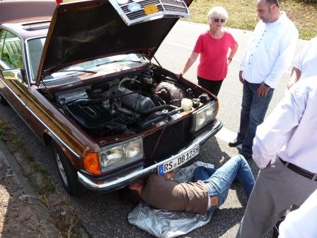 Lichtmaschinenbefestigung schw�chelt