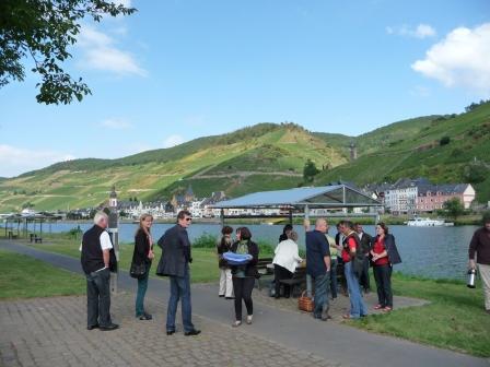 Kaffeepause in Kaimt an der Mosel