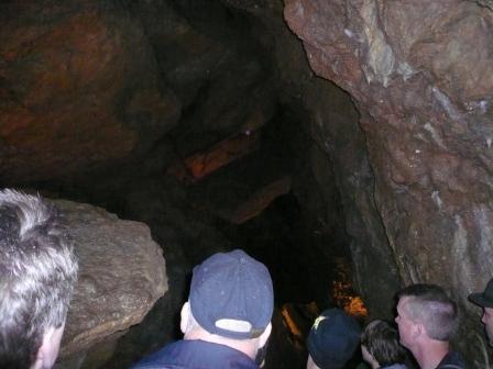 In der Wiehler Tropfsteinh�hle