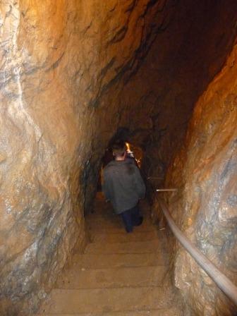 In der Wiehler Tropfsteinh�hle