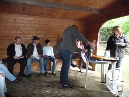 Kaffee und Kuchen...schon Tradition...