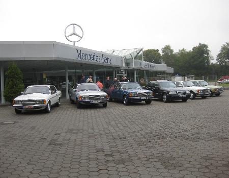 Treffen bei Mercedes Oversohl in Essen