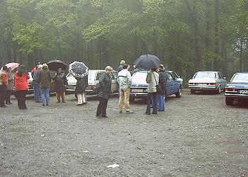 �ber Regen brauchten wir uns nicht beklagen...